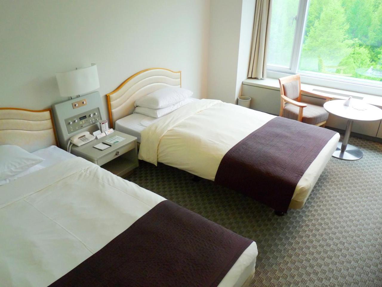 Shin Furano Prince Hotel Dış mekan fotoğraf A room at the hotel